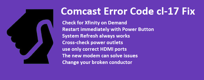 comcast error cl-17